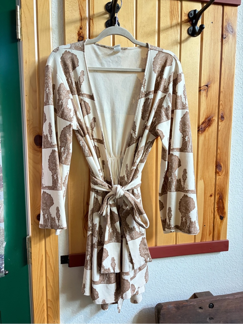 Kate Quinn Redwood Print Organic Cotton Robe Cardigan XL/XXL